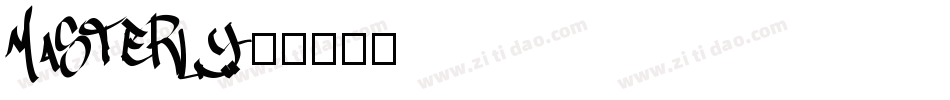 Masterly字体转换