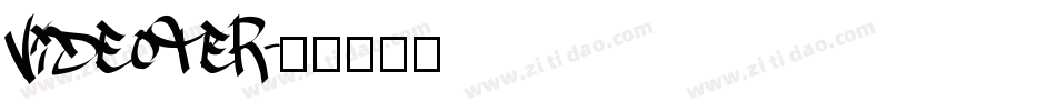 VideoTer字体转换