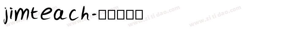 jimteach字体转换