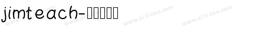 jimteach字体转换