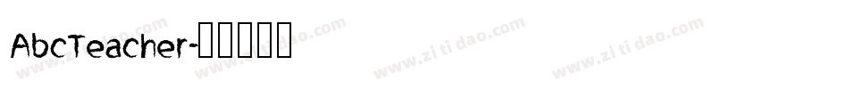 AbcTeacher字体转换