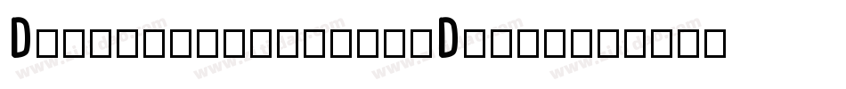 Destiny-s-Teddy-Dings字体转换