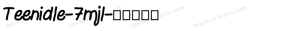 Teenidle-7mjl字体转换