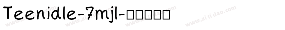 Teenidle-7mjl字体转换