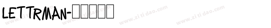 LETTRMAN字体转换