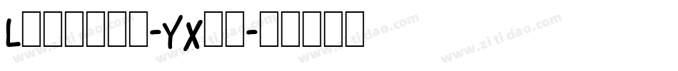 Letters-YXzy字体转换