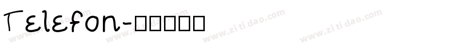 Telefon字体转换