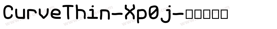 CurveThin-Xp0j字体转换