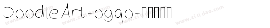 DoodleArt-ogqo字体转换