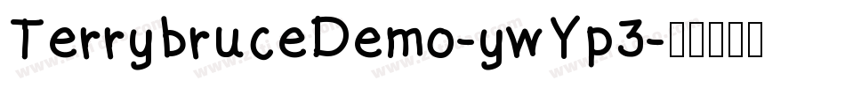 TerrybruceDemo-ywYp3字体转换