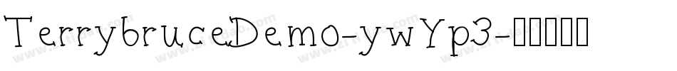 TerrybruceDemo-ywYp3字体转换