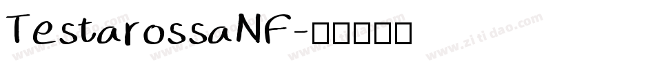 TestarossaNF字体转换