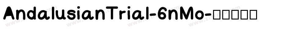 AndalusianTrial-6nMo字体转换