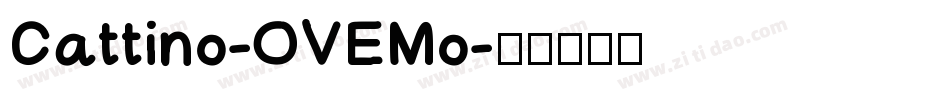 Cattino-OVEMo字体转换