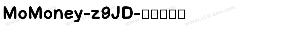 MoMoney-z9JD字体转换