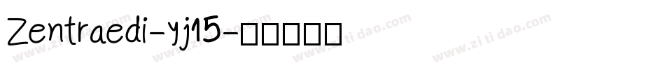 Zentraedi-yj15字体转换