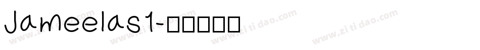 Jameelas1字体转换