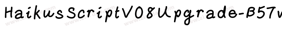 HaikusScriptV08Upgrade-B57w字体转换