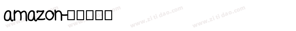 amazon字体转换