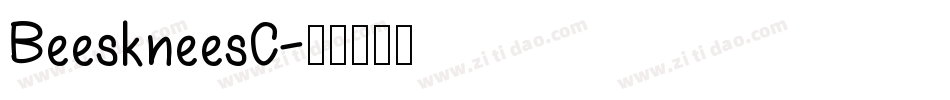 BeeskneesC字体转换