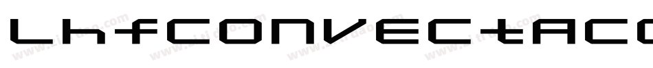 LHFConvectaConvex字体转换