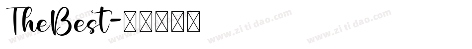 TheBest字体转换