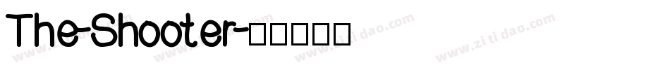 The-Shooter字体转换