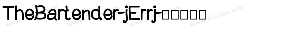 TheBartender-jErrj字体转换