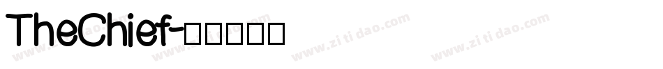 TheChief字体转换
