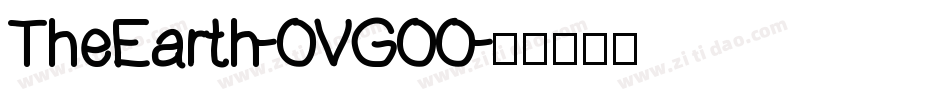 TheEarth-OVGOO字体转换 TheEarth-OVGOO字体转换