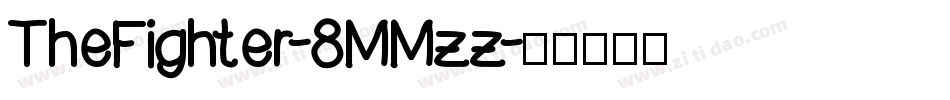 TheFighter-8MMzz字体转换