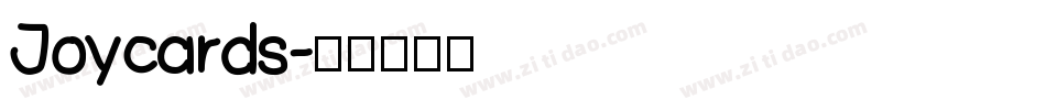Joycards字体转换