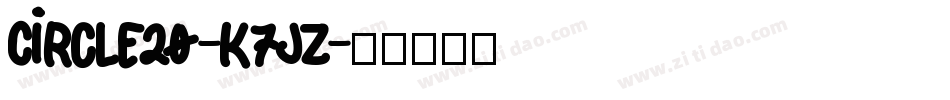 Circle20-K7JZ字体转换