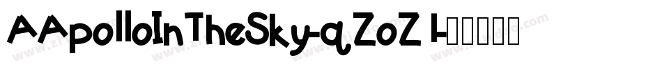 AApolloInTheSky-qZoZ1字体转换