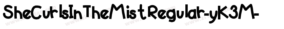 SheCurlsInTheMistRegular-yK3M字体转换 SheCurlsInTheMistRegular-yK3M字体转换