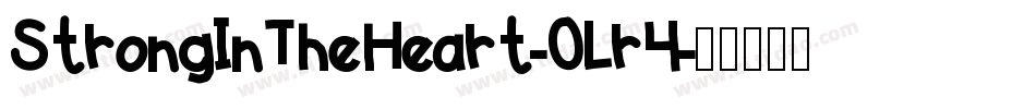StrongInTheHeart-0Lr4字体转换