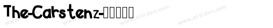 The-Carstenz字体转换
