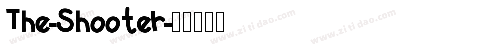 The-Shooter字体转换