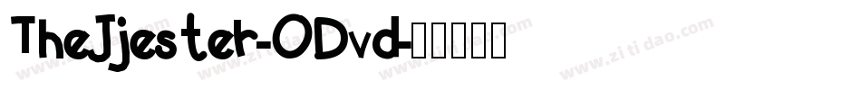 TheJjester-ODvd字体转换