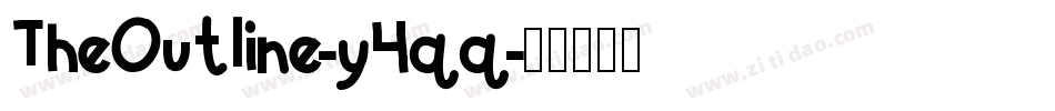 TheOutline-y4qq字体转换