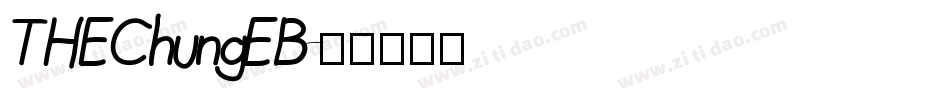 THEChungEB字体转换
