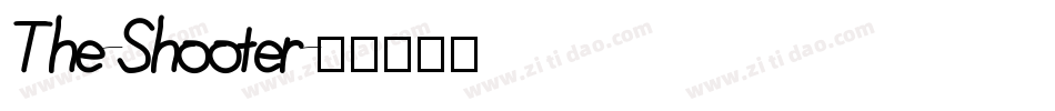 The-Shooter字体转换