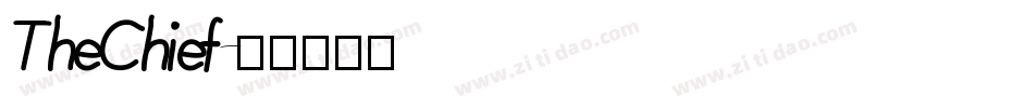 TheChief字体转换