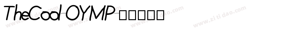TheCool-OYMP字体转换