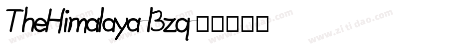 TheHimalaya-l3zq字体转换