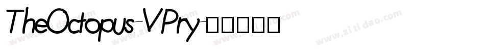 TheOctopus-VPry字体转换