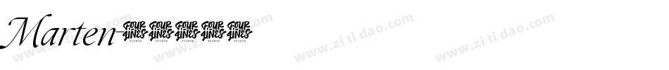 Marten字体转换