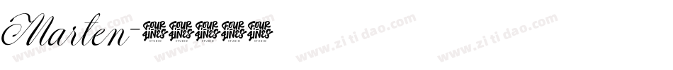 Marten字体转换