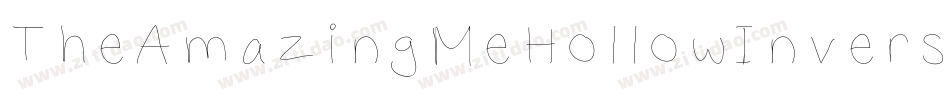 TheAmazingMeHollowInverse-K7ddD字体转换 TheAmazingMeHollowInverse-K7ddD字体转换