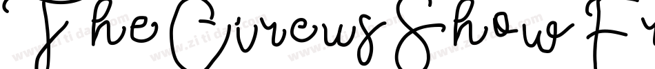 TheCircusShowFreeversion-DjdW字体转换 TheCircusShowFreeversion-DjdW字体转换